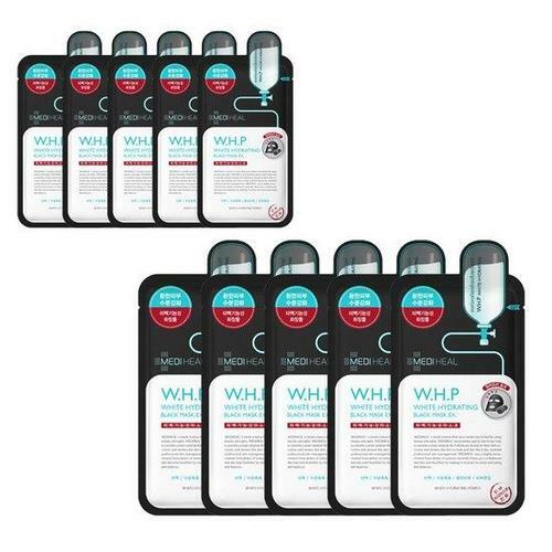 MEDIHEAL W. H.P Charcoal Mineral Mask Sheet 10P