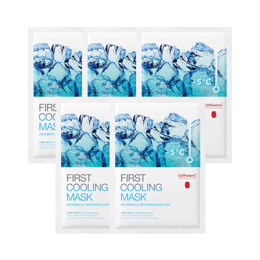 Cell Fusion C Post α First Cooling Mask Sheet 5 Sheets