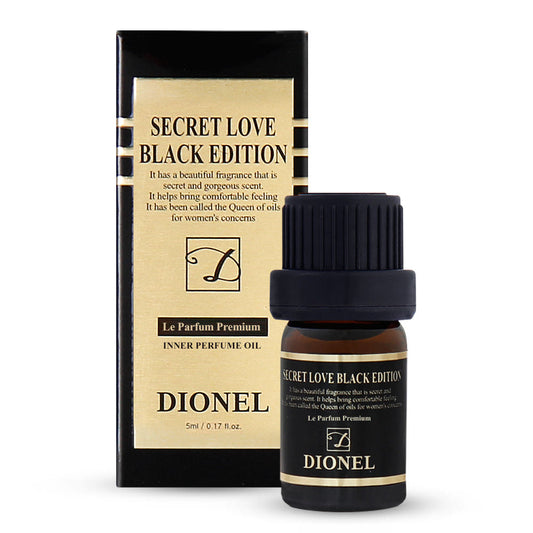Dionel Secret Love Feminine Hygiene Perfume Cleanser Black Edition 5ml