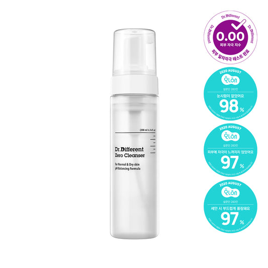 Dr. Different Zero Cleanser for Normal & Dry Skin 200ml