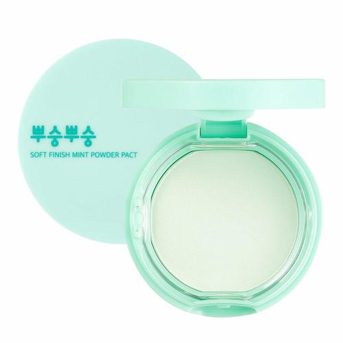 me. factory Soft Finish Mint Powder Pact 9g
