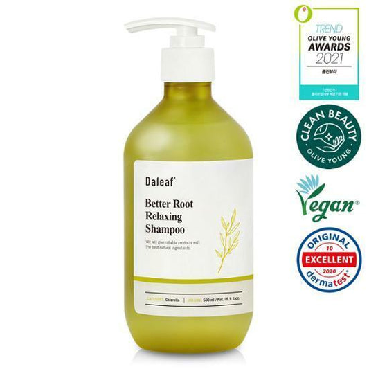 Daleaf Chlorella Better Root Relaxing Shampoo 500ml