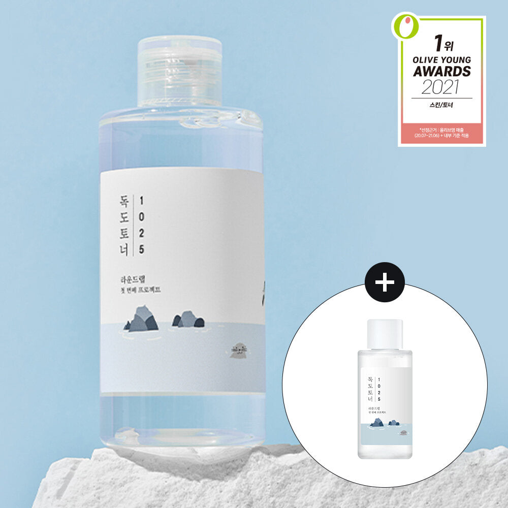 Round Lab 1025 Dokdo Toner 200ml Set (+Toner 50ml)