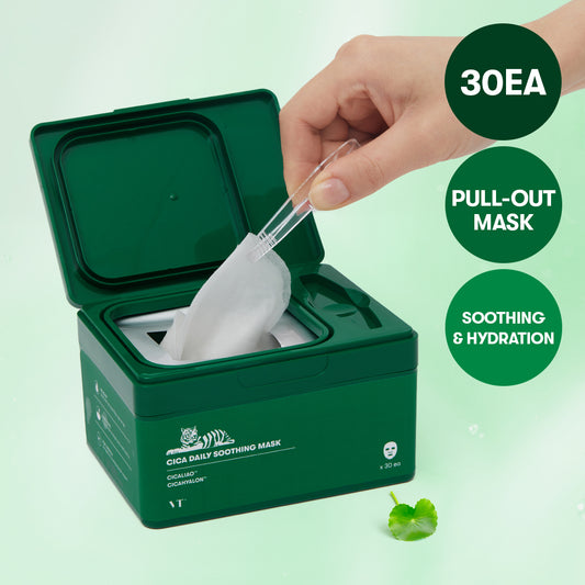 VT Cica Daily Soothing Mask Sheet 30 Sheets