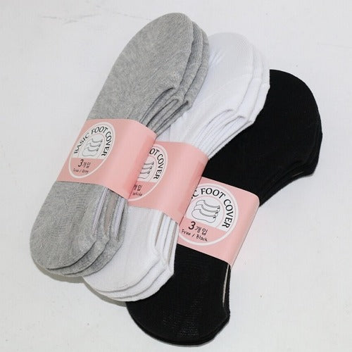 Sockstop Basic Foot Cover 3-Pair Set