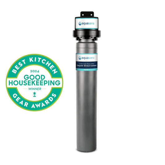 Aquasana Direct Connect Water Filter Easy Install 15X Stronger Filtration Reduces 78 Contaminants Certified to NSF/ANSI 42, 53 & 401 AQ-MF-1